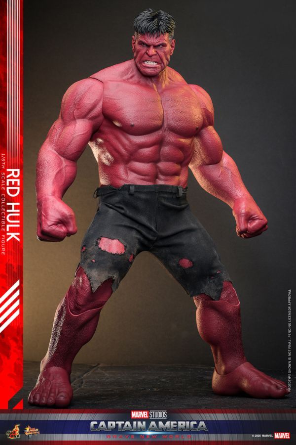 Captain America: Brave New World - Red Hulk 1:6 Scale Collectable (Action Figure)
