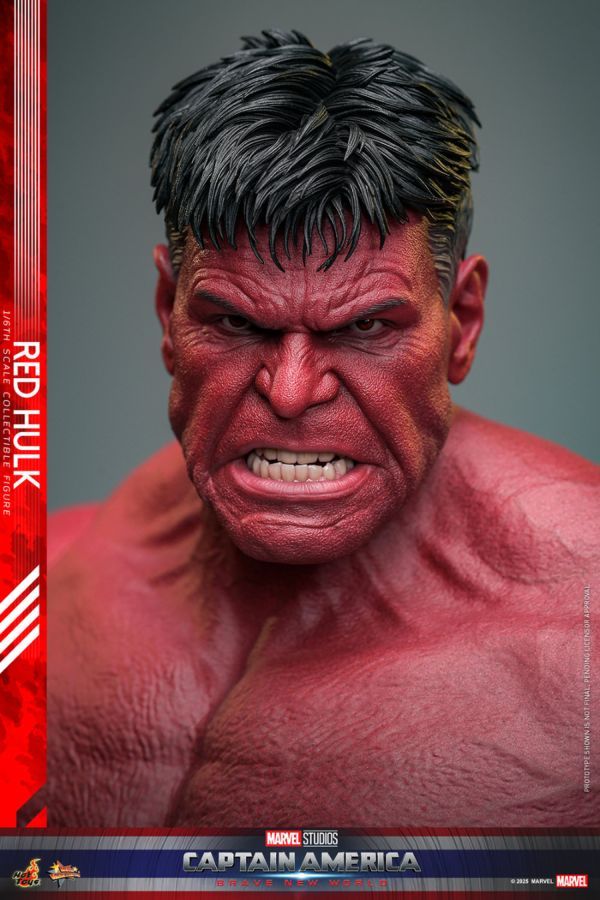 Captain America: Brave New World - Red Hulk 1:6 Scale Collectable (Action Figure)