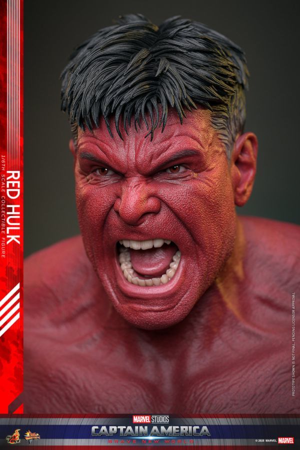 Captain America: Brave New World - Red Hulk 1:6 Scale Collectable (Action Figure)