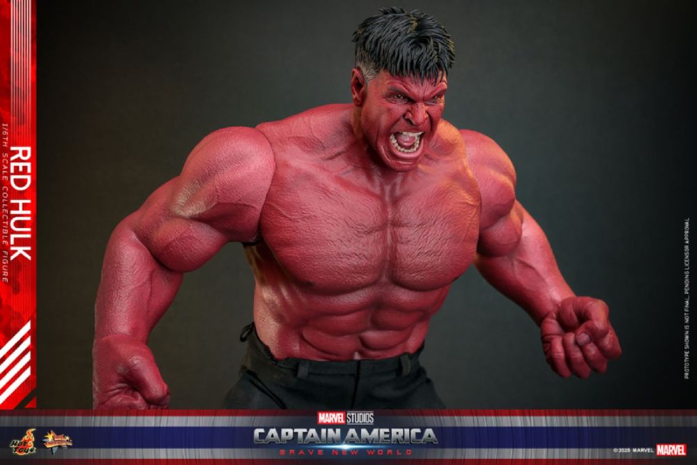 Captain America: Brave New World - Red Hulk 1:6 Scale Collectable (Action Figure)