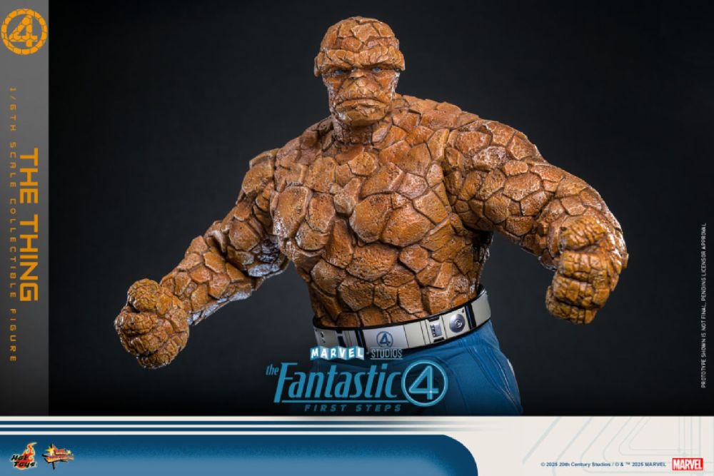 The Fantastic Four: First Steps - The Thing 1:6 Scale Collectable (Action Figure)
