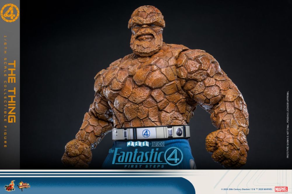 The Fantastic Four: First Steps - The Thing 1:6 Scale Collectable (Action Figure)