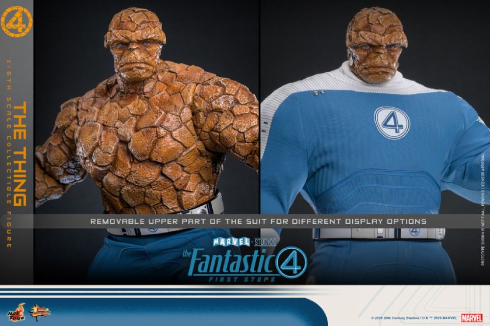 The Fantastic Four: First Steps - The Thing 1:6 Scale Collectable (Action Figure)