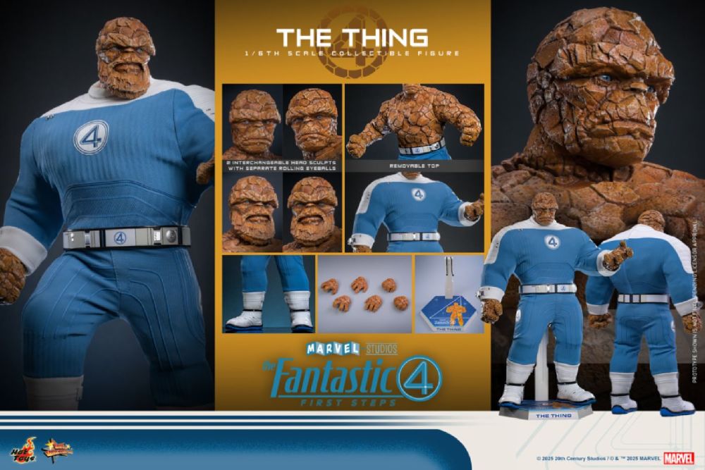 The Fantastic Four: First Steps - The Thing 1:6 Scale Collectable (Action Figure)