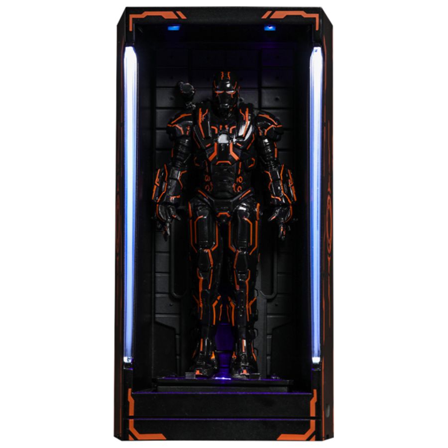 Iron Man 2 - War Machine Neon Tech Hall of Armour