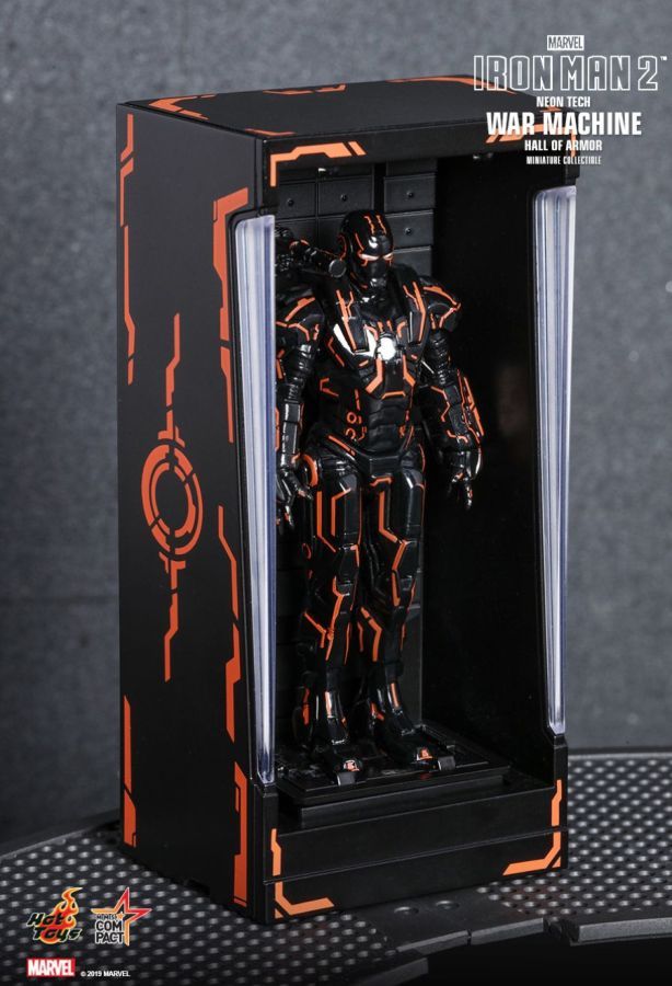Iron Man 2 - War Machine Neon Tech Hall of Armour