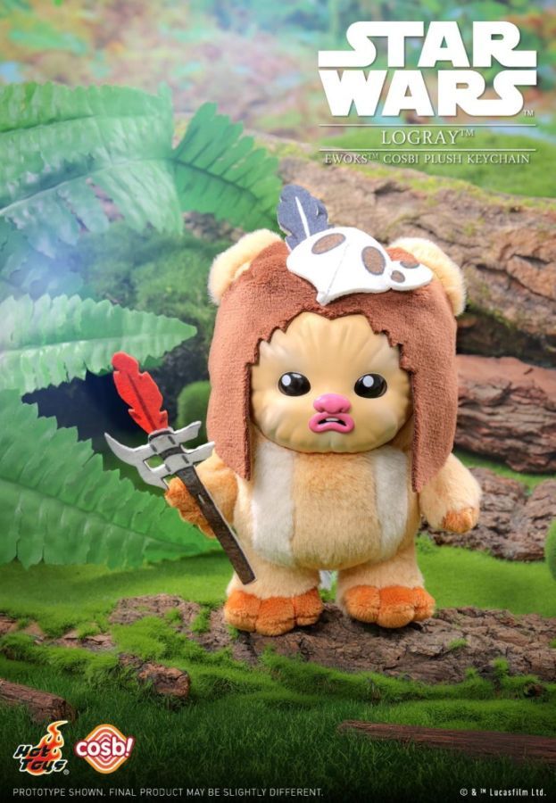 Star Wars - Ewoks Cosbi Plush Keychain Collection (Display of 8)