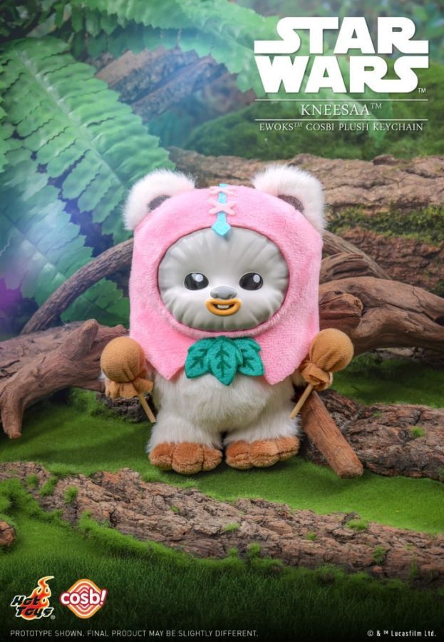 Star Wars - Ewoks Cosbi Plush Keychain Collection (Display of 8)