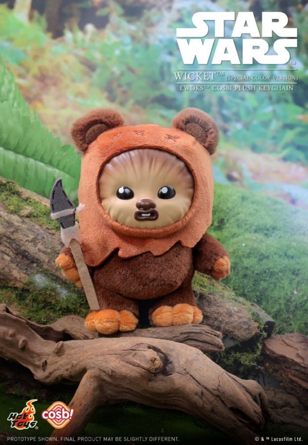 Star Wars - Ewoks Cosbi Plush Keychain Collection (Display of 8)