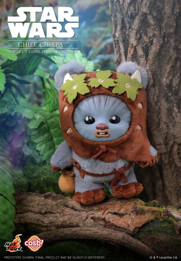 Star Wars - Ewoks Cosbi Plush Keychain Collection (Display of 8)