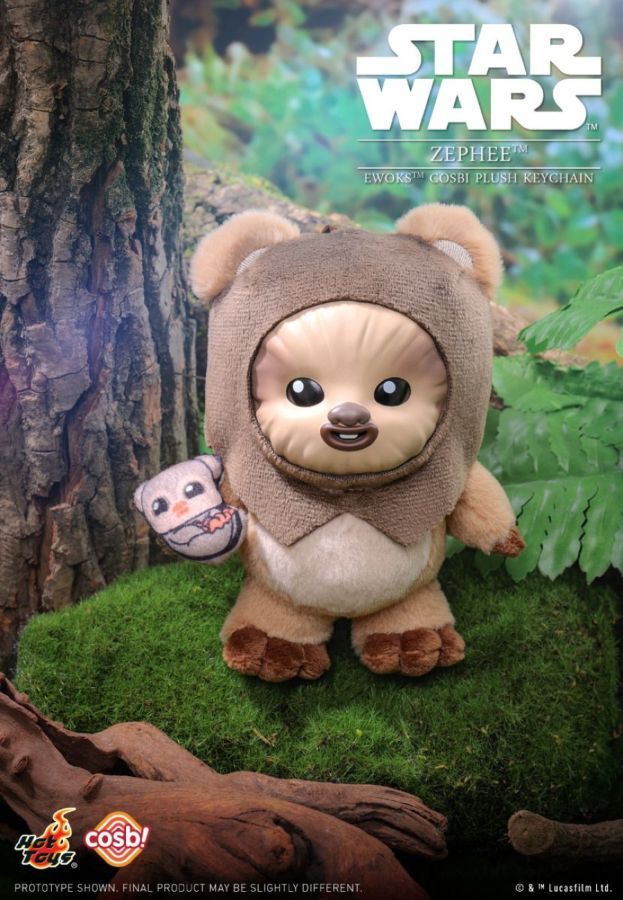 Star Wars - Ewoks Cosbi Plush Keychain Collection (Display of 8)