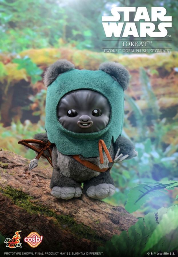 Star Wars - Ewoks Cosbi Plush Keychain Collection (Display of 8)