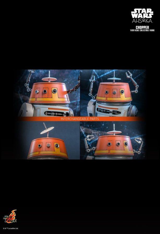 Star Wars: Ahsoka (TV) - Chopper 1:6 Scale Collectable Action Figure