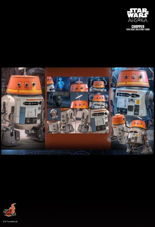 Star Wars: Ahsoka (TV) - Chopper 1:6 Scale Collectable Action Figure