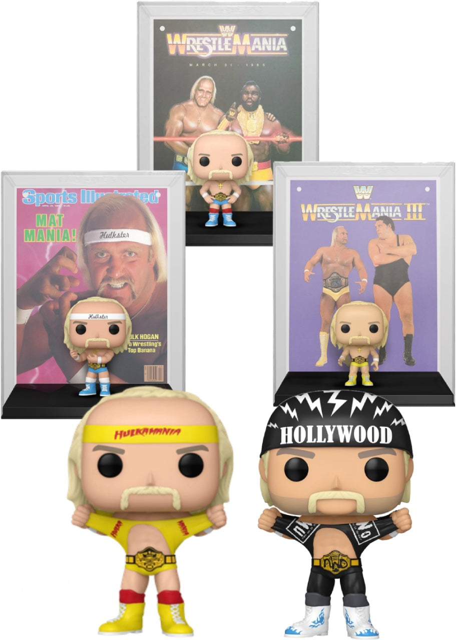 WWE - Hulk Hogan Wrestlemania Pop! Cover (Pop! Vinyl)