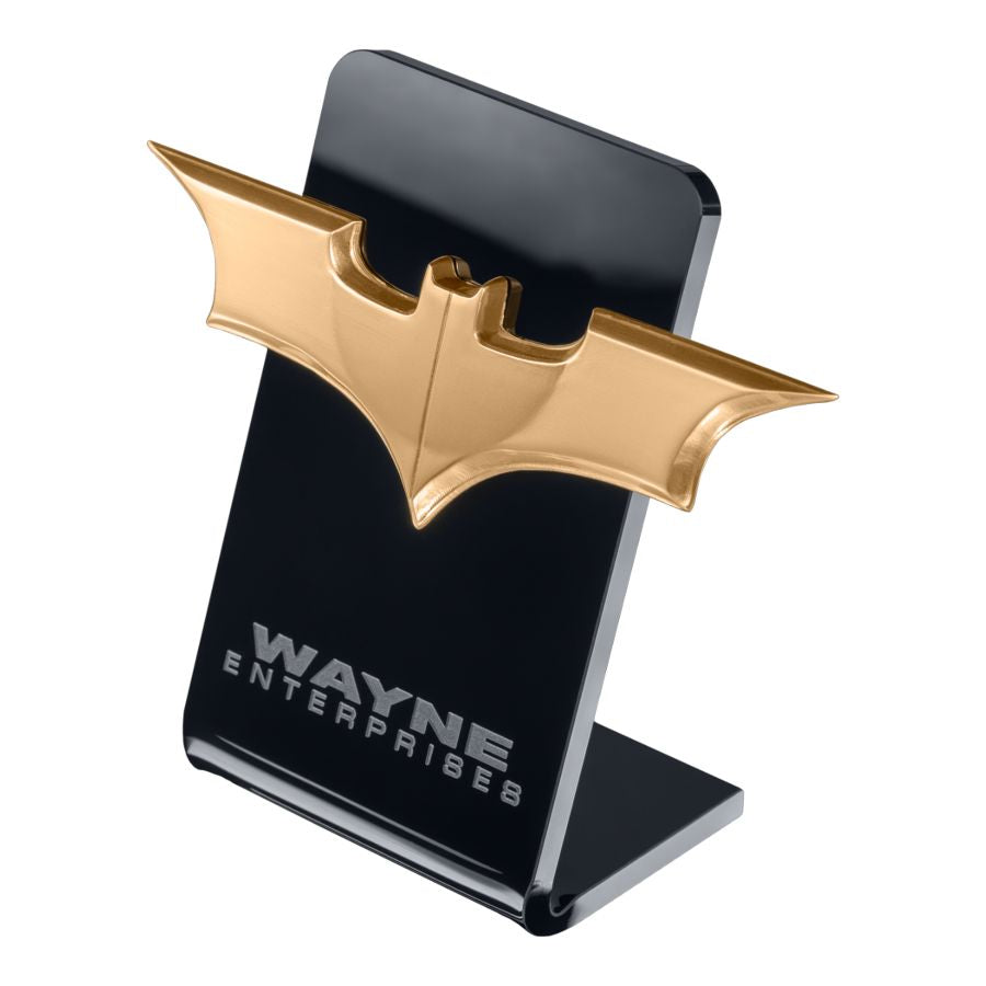 Batman Begins - Scaled Batarang Replica With Stand
