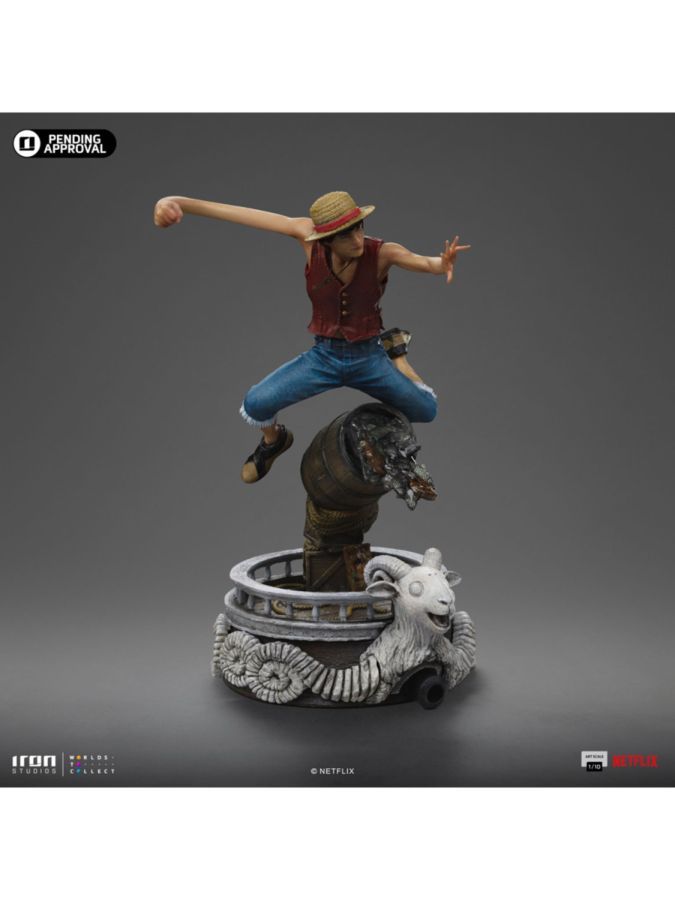 One Piece (Netflix) - Luffy 1:10 Scale Statue