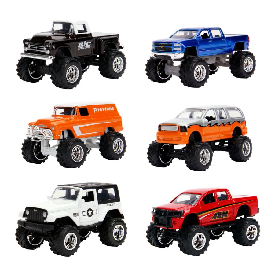 Just Trucks - 1:64 Scale Diecast Vehicle Assortment B