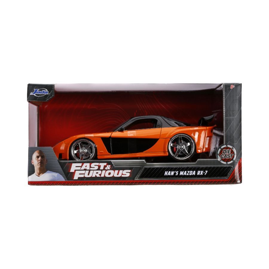 Fast And Furious - Han's Mazda RX-7 1:24 Scale Hollywood Ride (Model Car)