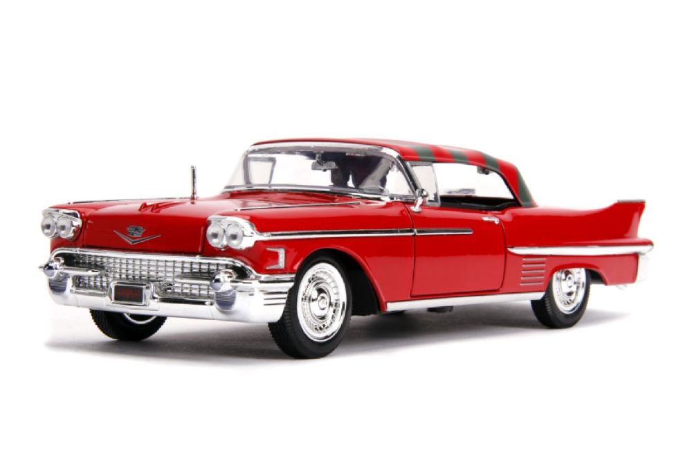 A Nightmare on Elm Street - 1958 Cadillac Series 62 1:24 with Figure Hollywood Ride