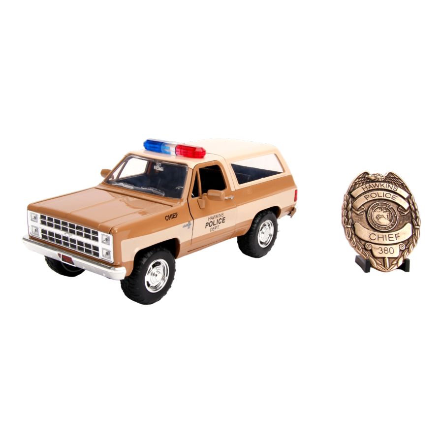 Stranger Things - 1980 Chevy K5 Blazer 1:24 Hollywood Ride