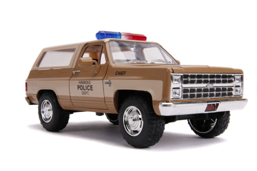 Stranger Things - 1980 Chevy K5 Blazer 1:24 Hollywood Ride