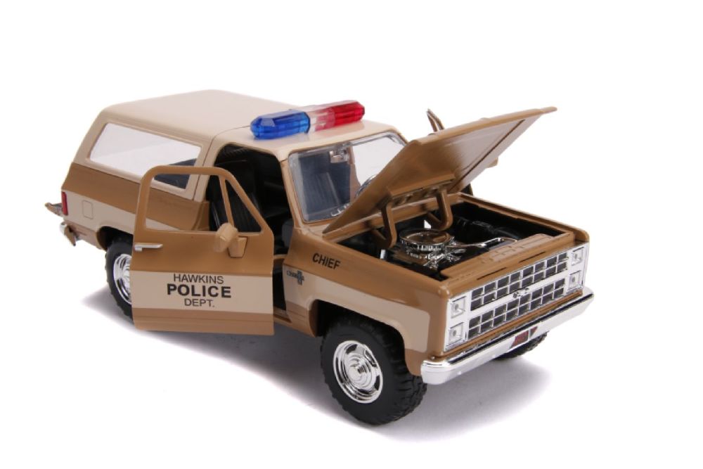 Stranger Things - 1980 Chevy K5 Blazer 1:24 Hollywood Ride