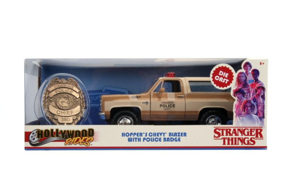 Stranger Things - 1980 Chevy K5 Blazer 1:24 Hollywood Ride