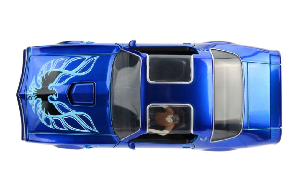 It (2017) - 1977 Pontiac Firebird 1:24 with Pennywise Figure Hollywood Ride
