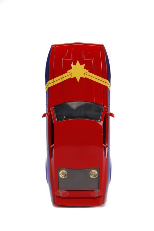 Marvel Comics - Captain Marvel 1973 Ford Mustang Mach 1 1:24 Scale Hollywood Ride