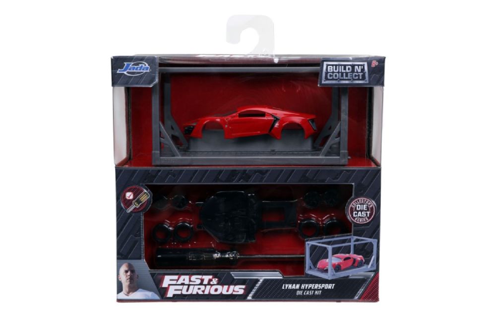 Fast And Furious - Lykan Hypersport 1:55 Scale (Diecast Model Kit)