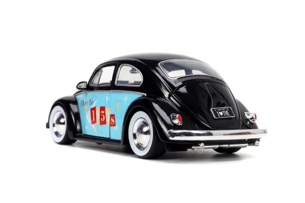 I Love The - 50’s 1959 Volkswagen Beetle 1:24 Scale