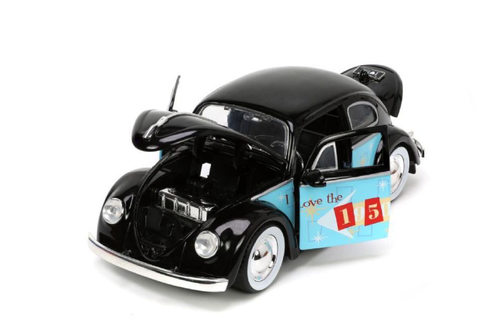 I Love The - 50’s 1959 Volkswagen Beetle 1:24 Scale