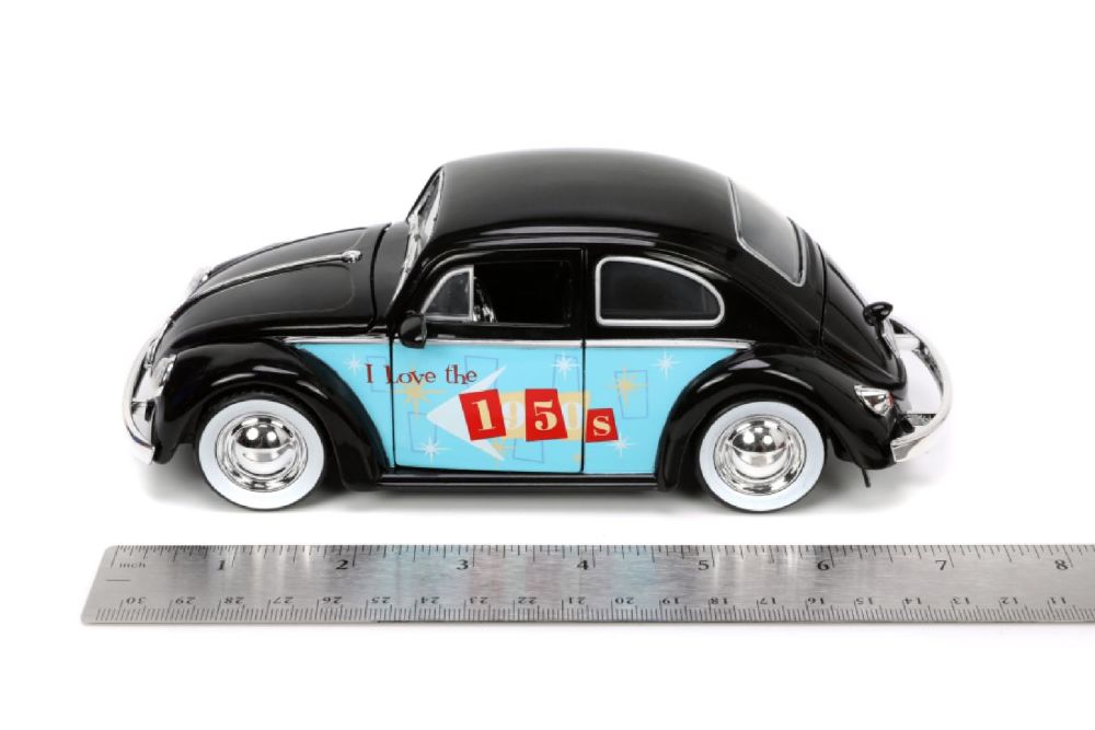 I Love The - 50’s 1959 Volkswagen Beetle 1:24 Scale