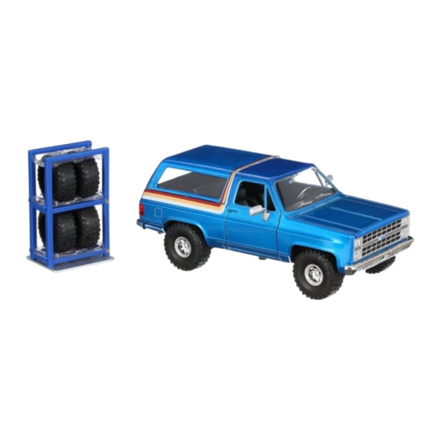 Just Trucks - 1980 Chevy K5 Blazer Blue 1:24 Scale