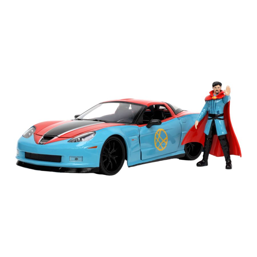 Avengers (comics) - Doctor Strange & 2006 Chevrolet Corvette Z06 1:24 Scale