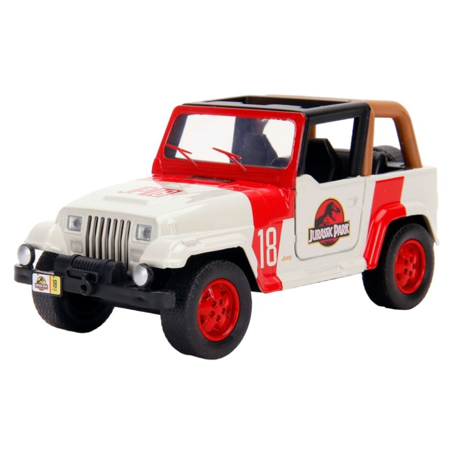 Jurassic World - 1992 Jeep Wrangler 1:32 Scale Hollywood Ride