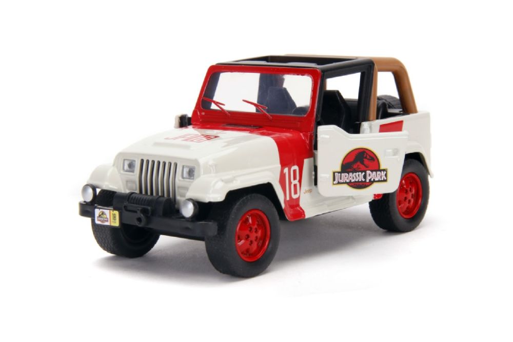 Jurassic World - 1992 Jeep Wrangler 1:32 Scale Hollywood Ride