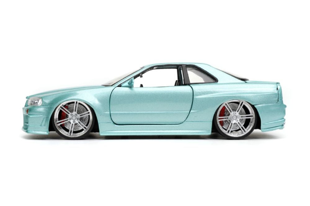 Fast & Furious - 2002 Nissan Skyline GT-R (R34) 1:24 Scale