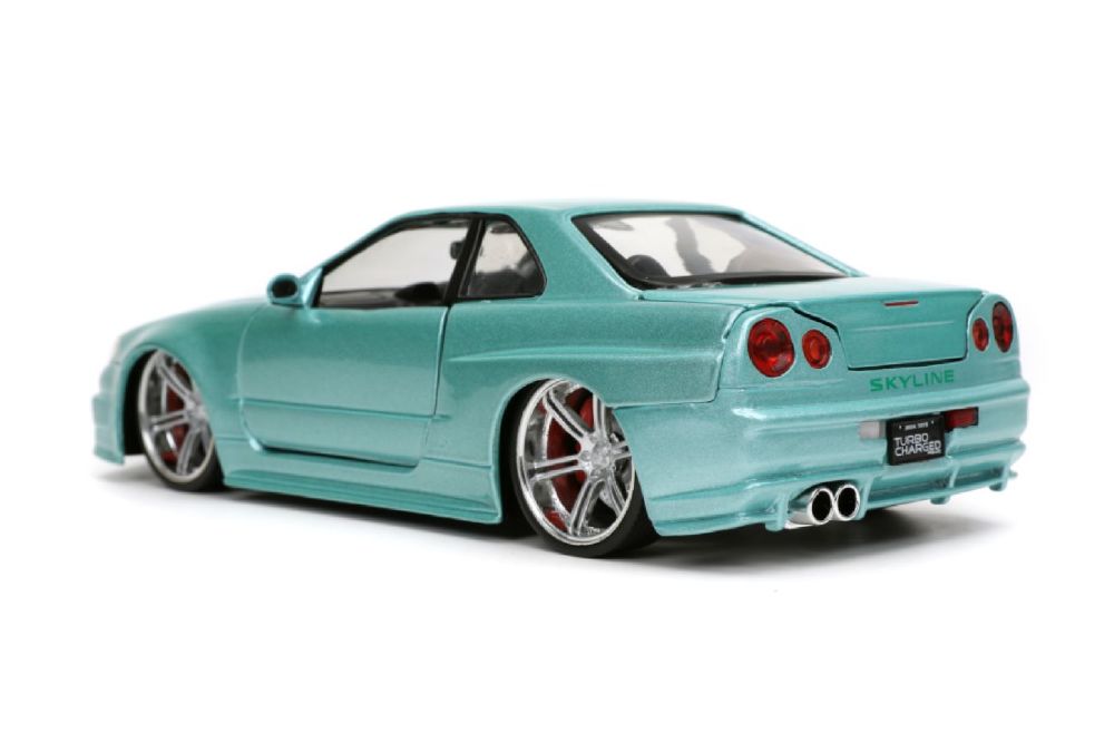 Fast & Furious - 2002 Nissan Skyline GT-R (R34) 1:24 Scale