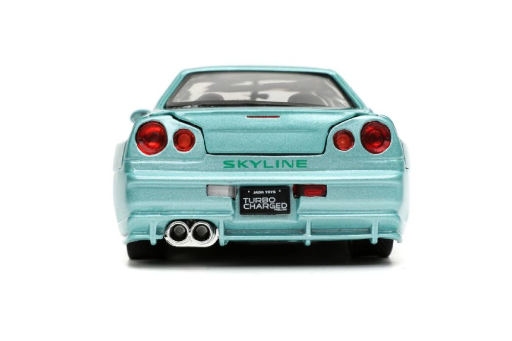 Fast & Furious - 2002 Nissan Skyline GT-R (R34) 1:24 Scale