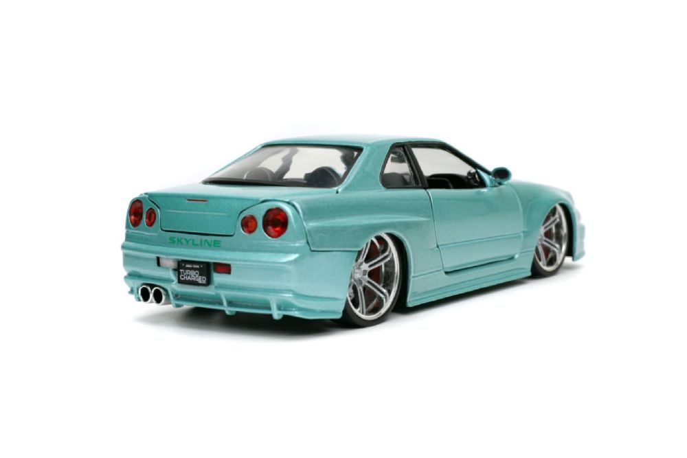 Fast & Furious - 2002 Nissan Skyline GT-R (R34) 1:24 Scale
