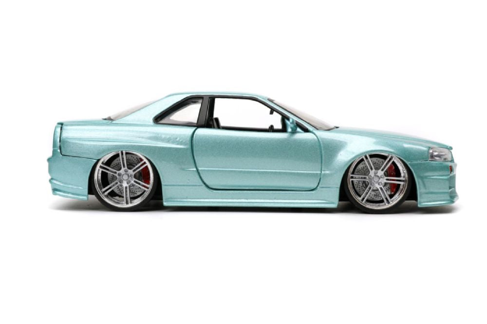 Fast & Furious - 2002 Nissan Skyline GT-R (R34) 1:24 Scale