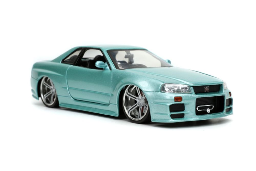 Fast & Furious - 2002 Nissan Skyline GT-R (R34) 1:24 Scale