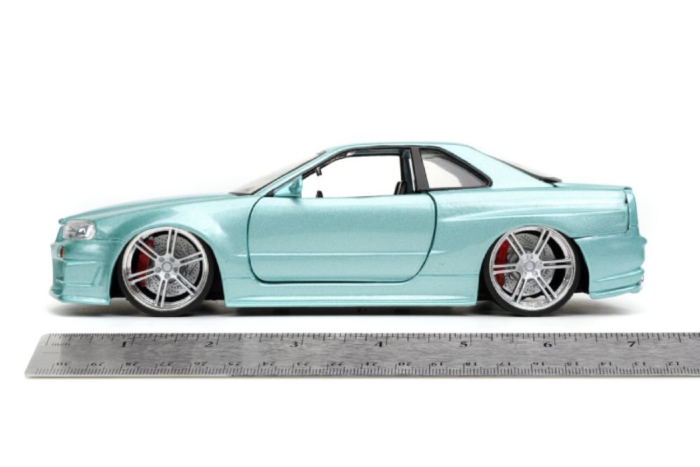 Fast & Furious - 2002 Nissan Skyline GT-R (R34) 1:24 Scale