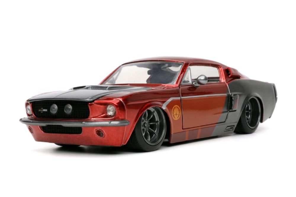 Guardians of the Galaxy (Comics) - Star-Lord & 1967 Ford Mustang 1:24 Scale