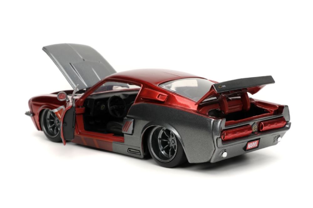 Guardians of the Galaxy (Comics) - Star-Lord & 1967 Ford Mustang 1:24 Scale