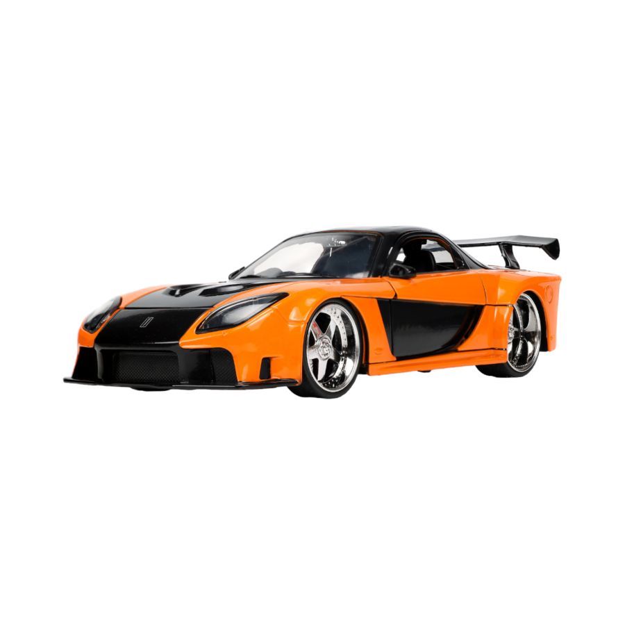 Fast And Furious - 1997 Mazda RX7 With Han 1:24 Scale Hollywood Ride (Model Car)