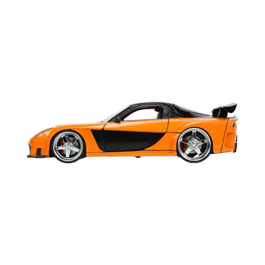 Fast And Furious - 1997 Mazda RX7 With Han 1:24 Scale Hollywood Ride (Model Car)