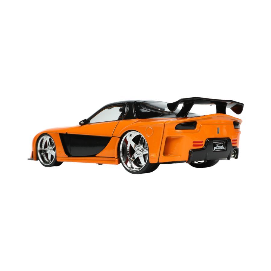 Fast And Furious - 1997 Mazda RX7 With Han 1:24 Scale Hollywood Ride (Model Car)